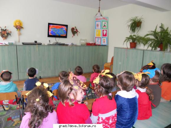 fluturasi dupa dans, ne-am odihnit urmarind desenele animate