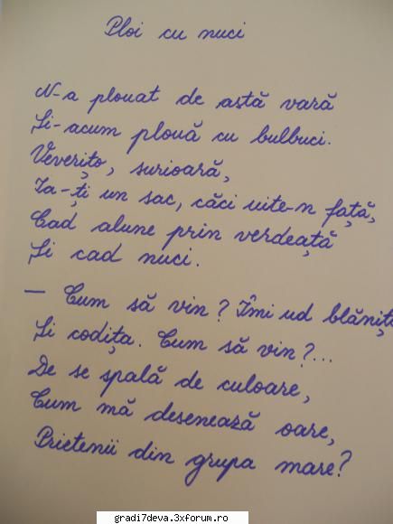 fluturasi domeniul limbă şi nuci" memorizare