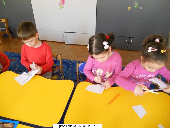 fluturasi activitate decupare, colaj