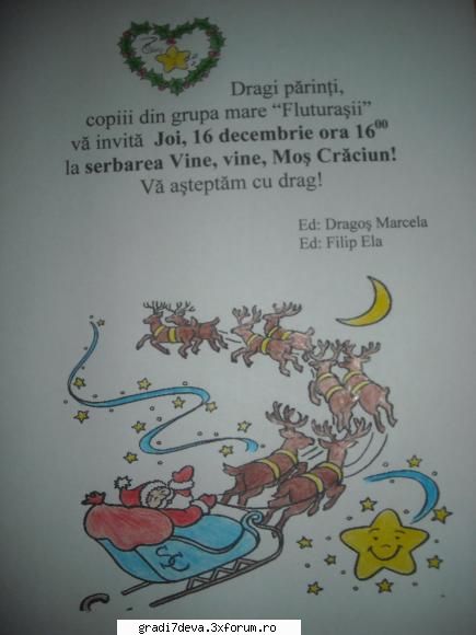 grupa mare invitam serbare