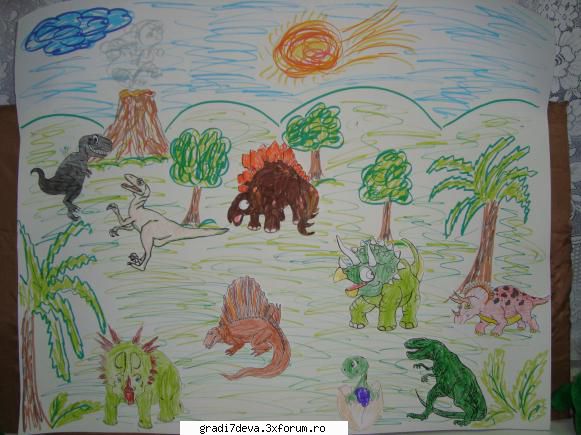 grupa poster dinozauri: