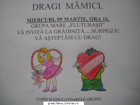 grupa mare invitatie