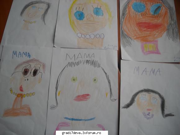 grupa mare tot pentru iubim, le-am desenat portretul, asa dupa puterile noastre!