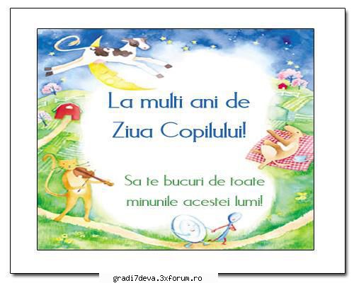 :hi: la multi ani, copii!